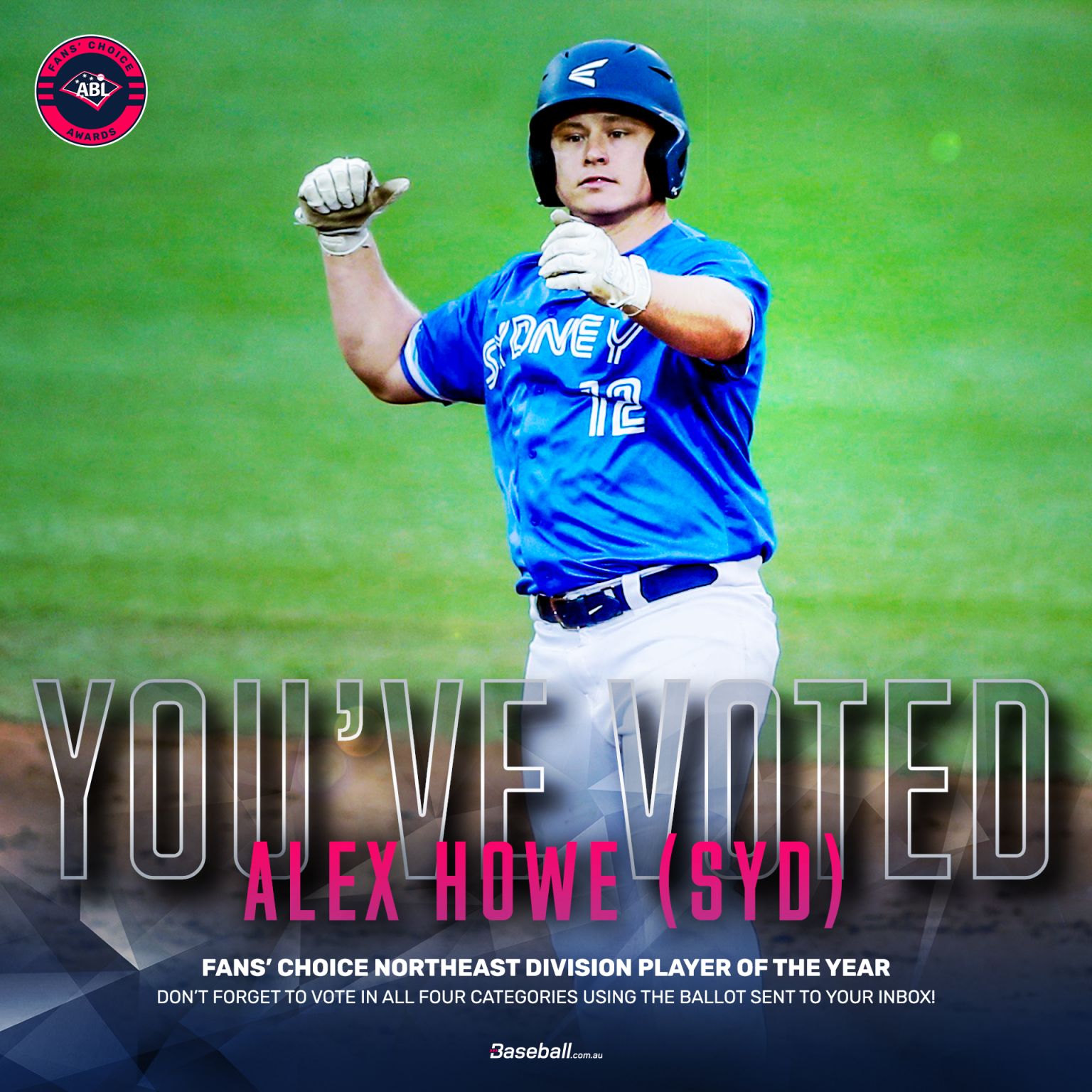 Your vote is in! | theABL.com.au